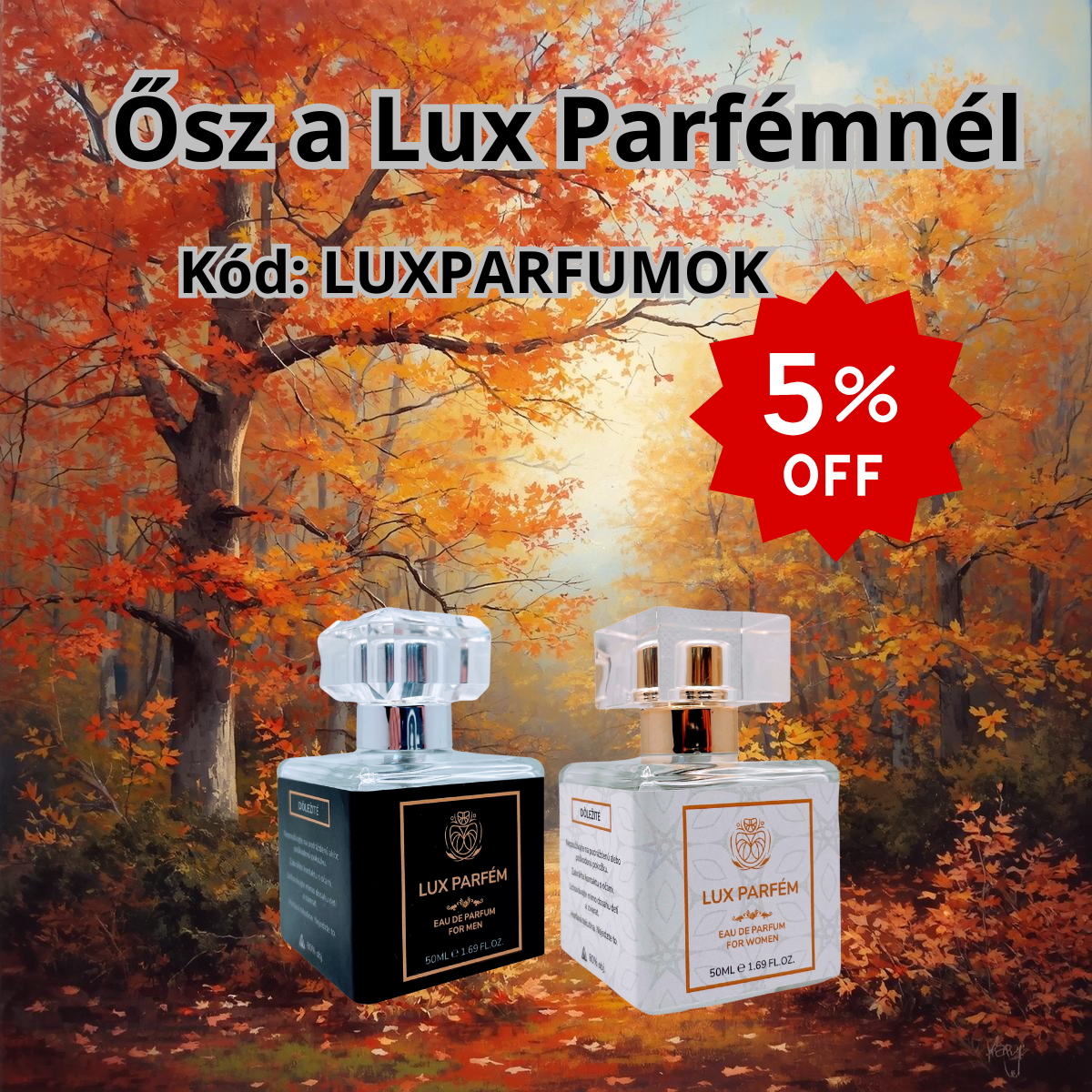 Ősz a Lux Parfémnél